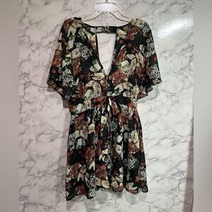 Pitanga Floral Romper Size P